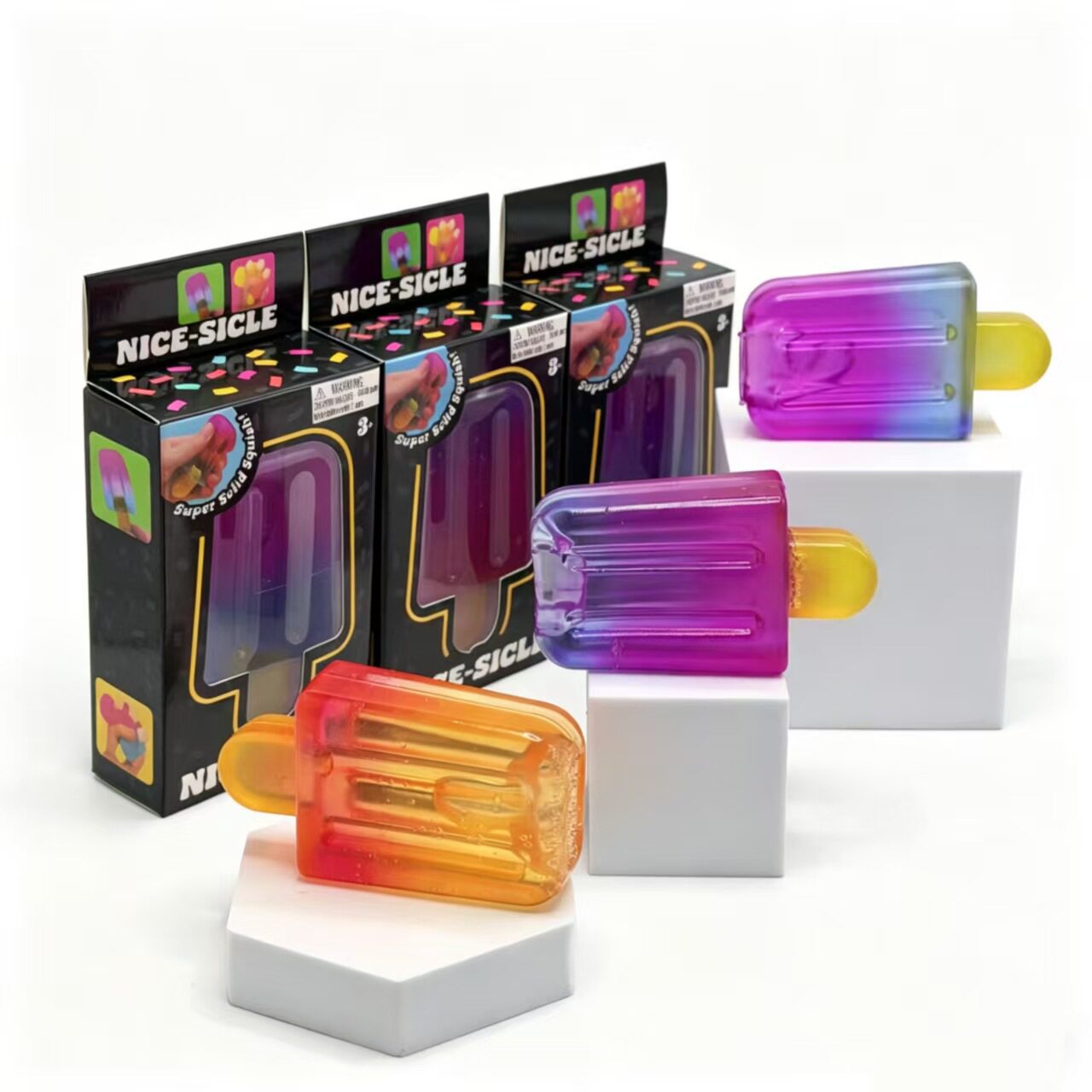 Gradient Ice Cream Squeeze Toy - đánh giá và giá Home Office Tech Gadgets