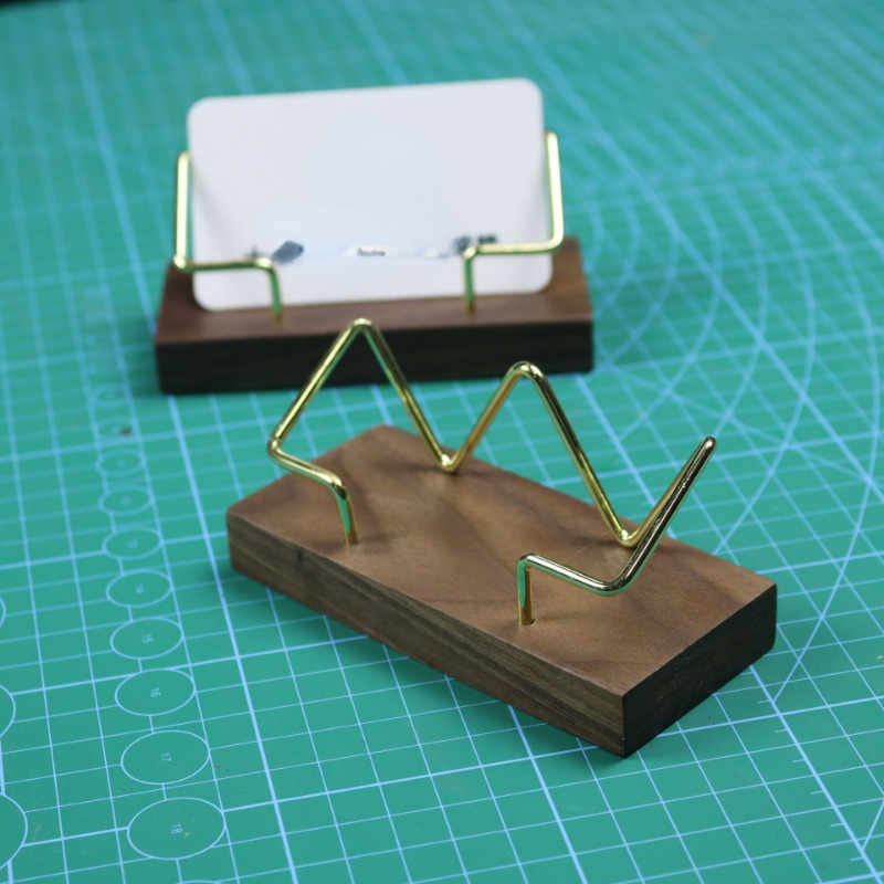 Business Card Box Wooden Busin - đánh giá và giá Home Office Tech Gadgets