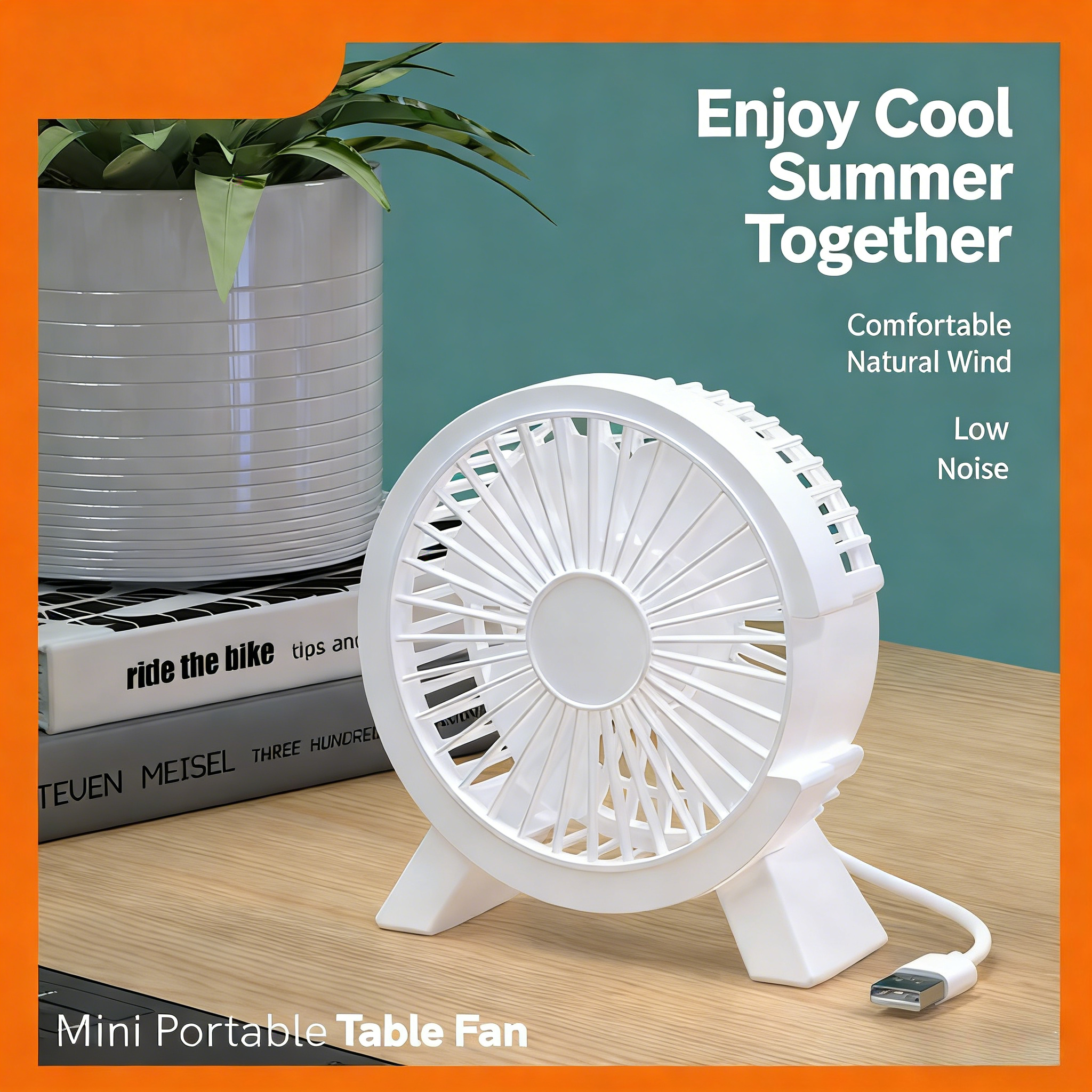 USB Small Fan Rechargeable Min - đánh giá và giá Home Office Tech Gadgets