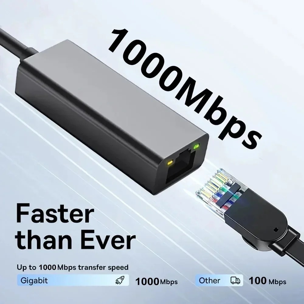 Type C Ethernet Adapter USB 3. - đánh giá và giá Gigabit Network Card