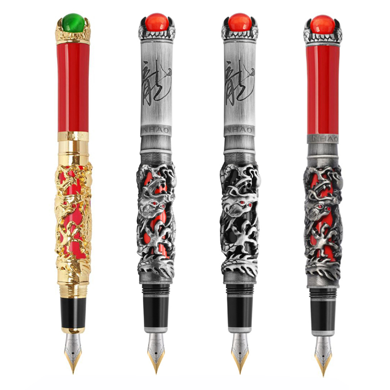 New Jinhao Dragon King Fountai - đánh giá và giá Office Tech Typing