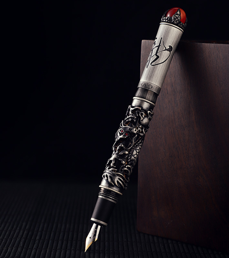 New Jinhao Dragon King Fountai - đánh giá và giá Office Tech Typing