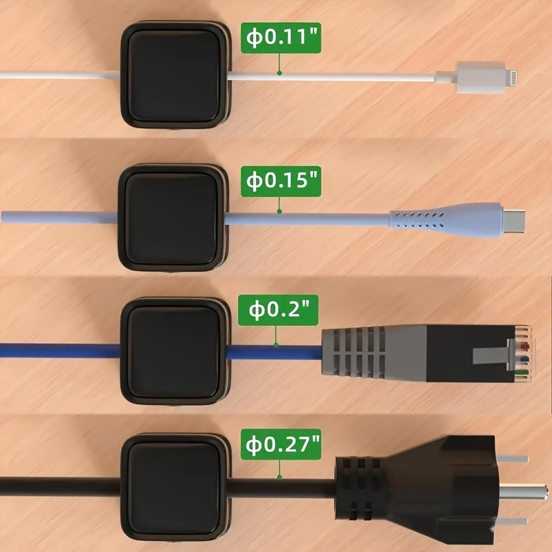 12-Pack Cable Organizers — the - đánh giá và giá Office Tech Typing